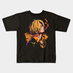 sanji one piece Kids T-Shirt