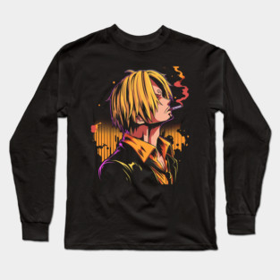 sanji one piece Long Sleeve T-Shirt