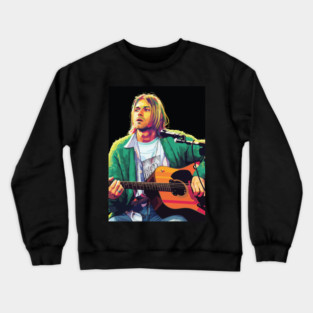 kurt cobain Crewneck Sweatshirt