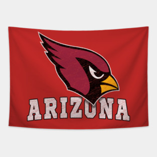 Retro Arizona Cardinals Tapestry