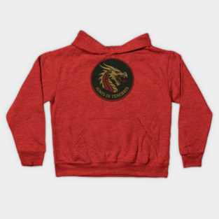 Ignis in Tenebris – Dragon Emblem Kids Hoodie