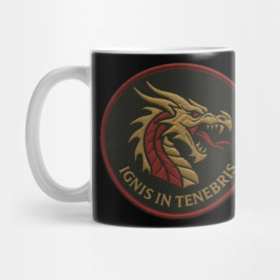 Ignis in Tenebris – Dragon Emblem Mug