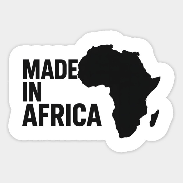 Made In Africa Sticker by Adwoa's Store