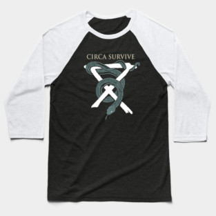 The Circa Survive Band Merch Baseball T-Shirt