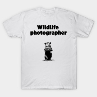 Opossum Wildlife Photographer T-Shirt