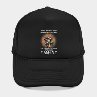 THE DEVIL SAW ME WITH MY HEAD DOWN - Motivational Gift, Christian Design Hat