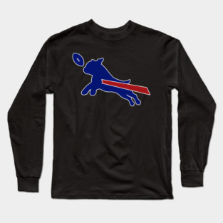 Buffalo Bills Bulldog Football – Funny Dog Lover Gameday Long Sleeve T-Shirt