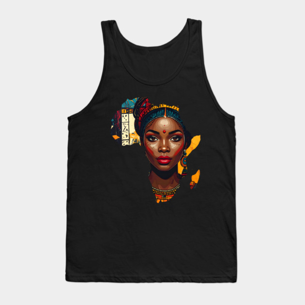 Africa Tank Top by Adwoa's Store
