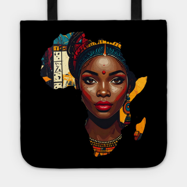 Africa Tote by Adwoa's Store