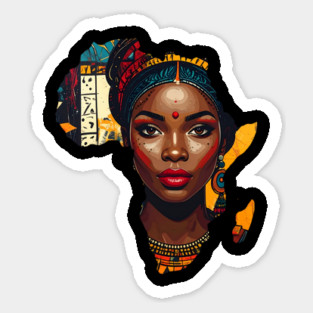 Africa Sticker