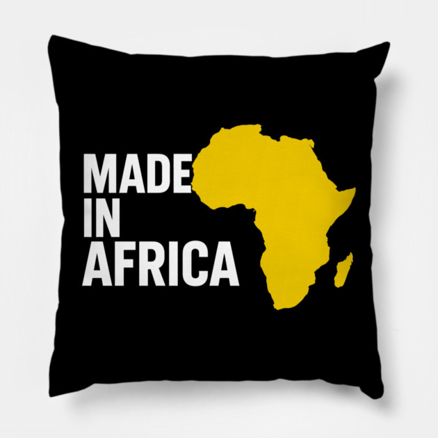 Made In Africa Pillow by Adwoa's Store