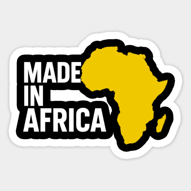 Made In Africa Sticker by Adwoa's Store