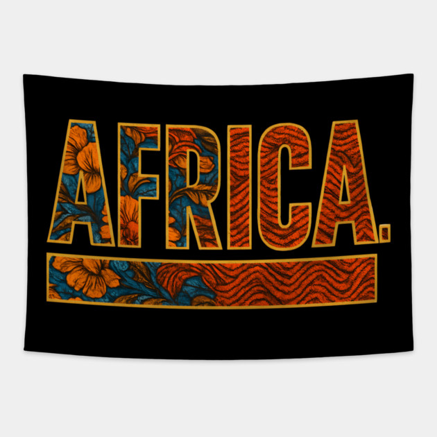 Africa Tapestry by Adwoa's Store