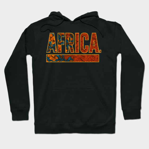Africa Hoodie by Adwoa's Store