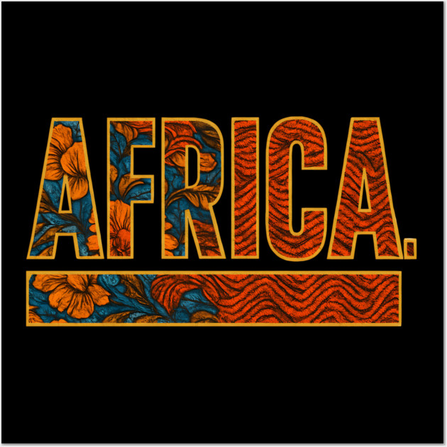 Africa Wall Art by Adwoa's Store