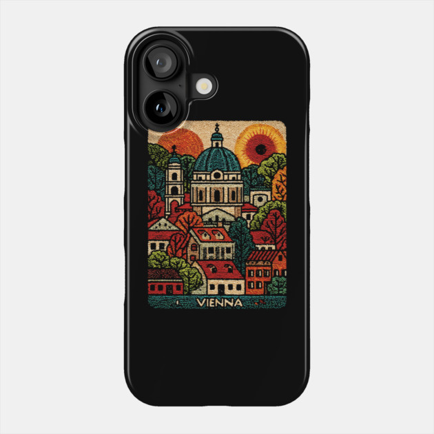 Vienna Austria Art Print - Imperial City Architecture Phone Case by TuncGK