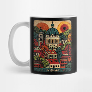 Vienna Austria Art Print - Imperial City Architecture Mug