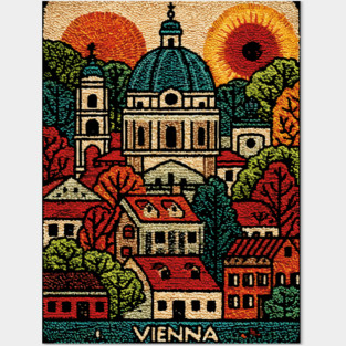 Vienna Austria Art Print - Imperial City Architecture Posters and Art
