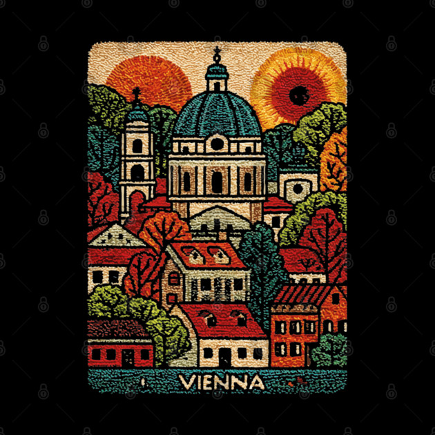 Vienna Austria Art Print - Imperial City Architecture by TuncGK