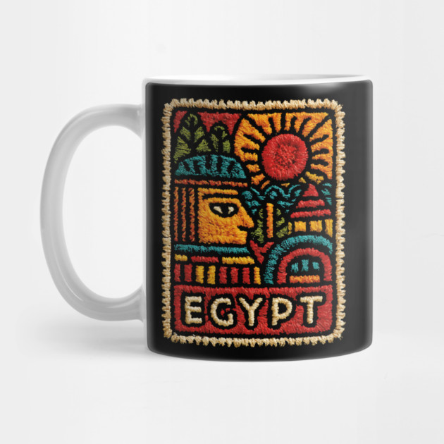 Egyptian Hieroglyph Art Print - Ancient Symbols Design by TuncGK