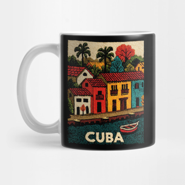 Havana Cuba Vintage Poster - Caribbean Island Art by TuncGK