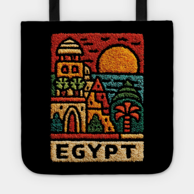 Egypt Sunset for Travelers Tote by TuncGK