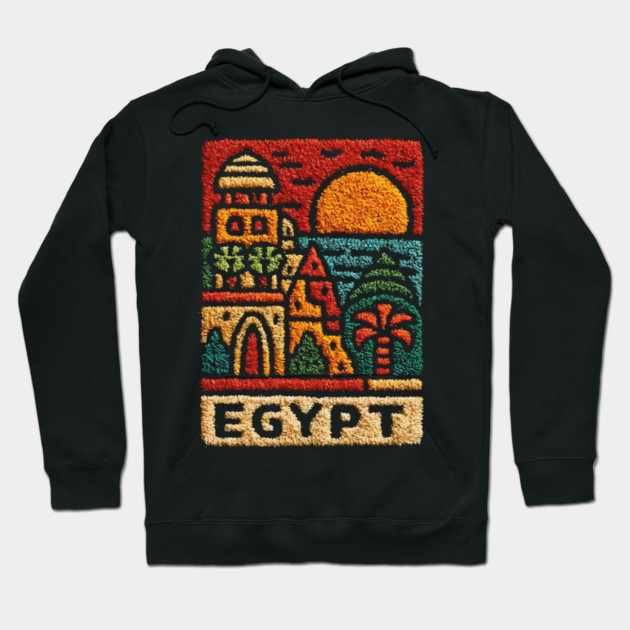 Egypt Sunset for Travelers Hoodie by TuncGK