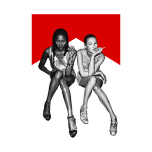 Kate Moss x Naomi Campbell Smoking T-Shirt