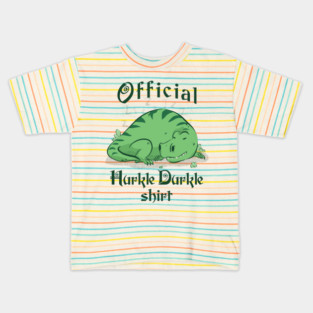 Cute Funny Official Hurkle Durkle Dragon shirt Kids T-Shirt