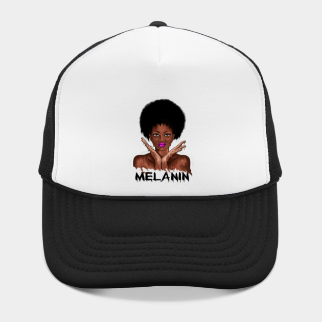 Drippin Melanin Afro Black History by logiamerch