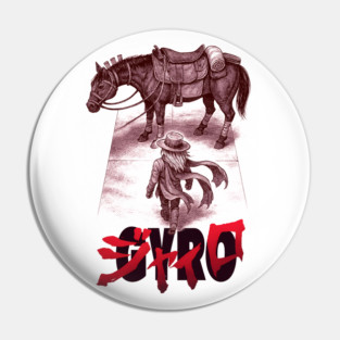 Gyro Zeppeli - Steel Ball Run Pin