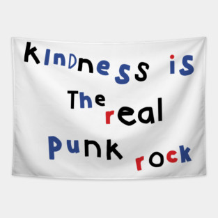 Kindness is Punk Tapestry