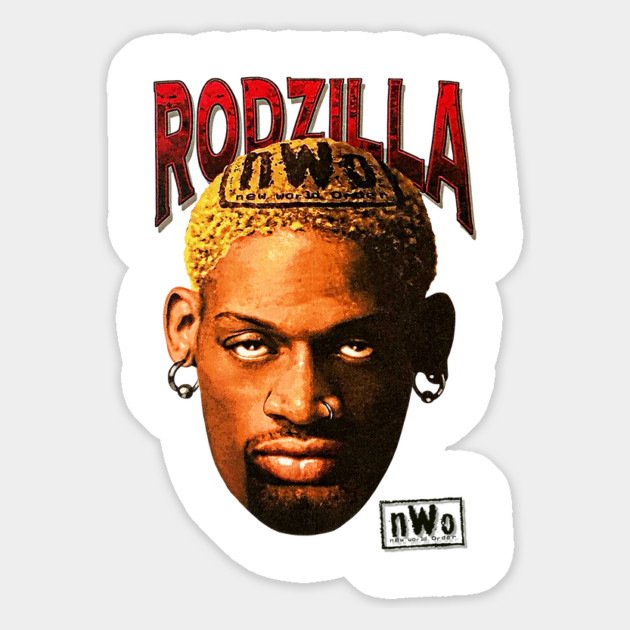 Dennis Rodman - Rodzilla - The Worm Magnet by nicklower