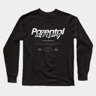 Parental Advisory — Born to Be Adventurous Long Sleeve T-Shirt
