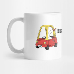 Funny Goose Honk Honk Car Meme Gift Animal Joke  Funny Goose, Honk Honk, Meme Gift Mug