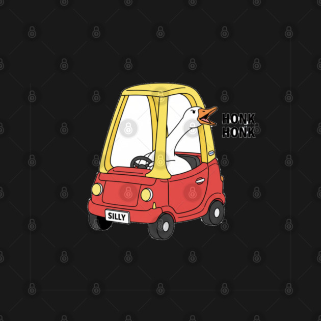Funny Goose Honk Honk Car Meme Gift Animal Joke  Funny Goose, Honk Honk, Meme Gift by OUTFITPAW