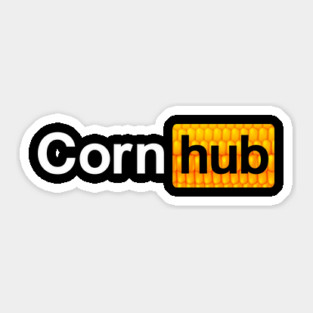 Cornhub - Parody Sticker