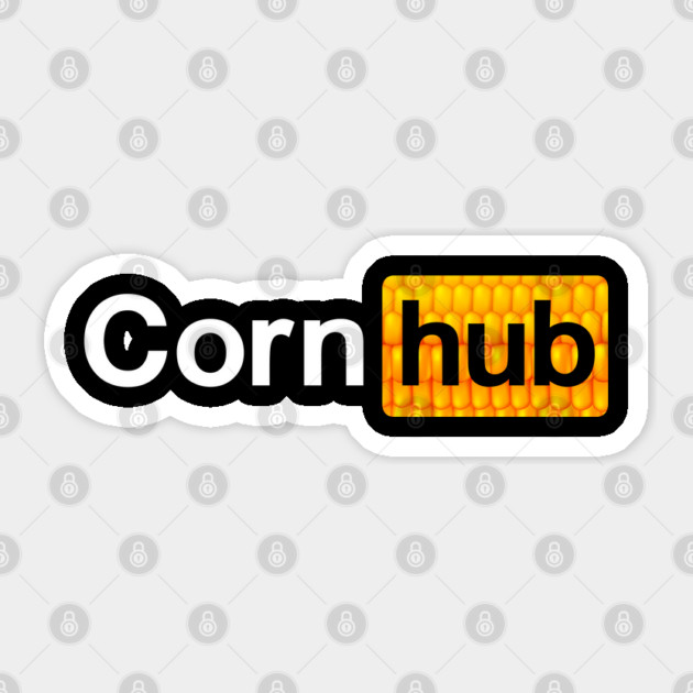 Cornhub - Parody Sticker by nicklower