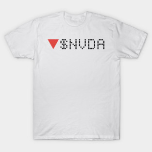 Nvidia Stock Red T-Shirt