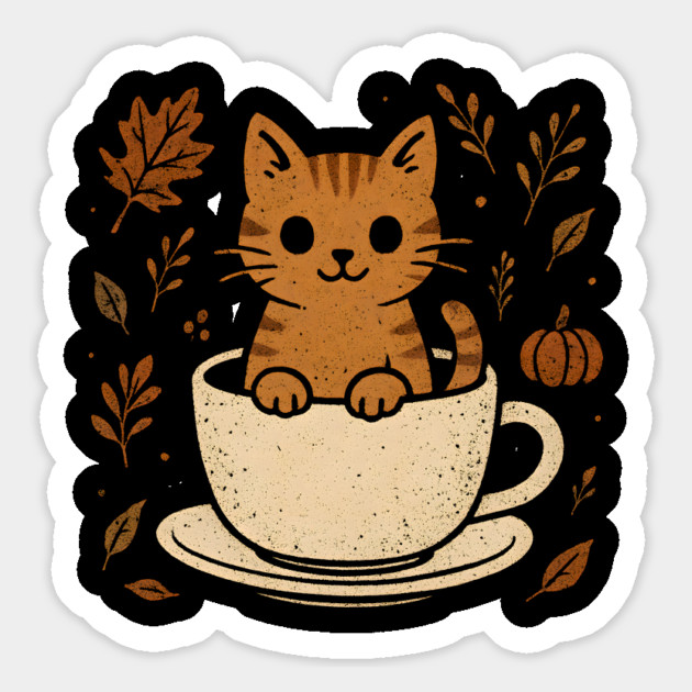 PURRANORMAL Feline T-Shirt - Funny Ghost Cat Spooky Pun Tee. Magnet by TurnEffect