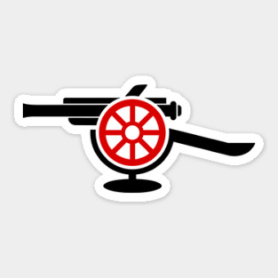 Large Cannon Sticker