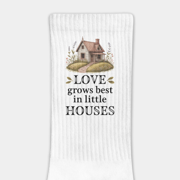 Love Grows Best In Little Houses Family Gift by Emmanuel's Store 4