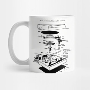 Turntable Anatomy Mug
