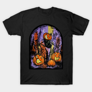 Pumpkin Creature Pumpkin Patch Halloween T-Shirt