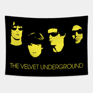 Yellow Velvet U Tapestry