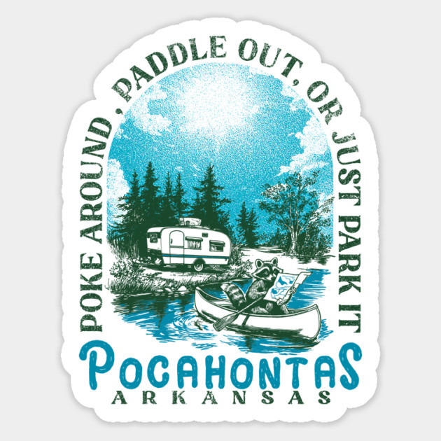 Pocahontas, Arkansas Magnet by rt-shirts