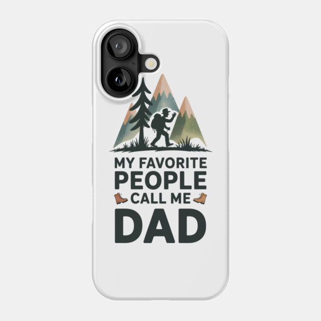 My Favorite People Call Me Dad Family Gift Phone Case by Emmanuel's Store 4