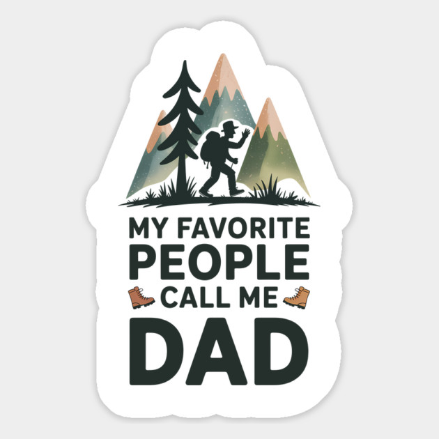 My Favorite People Call Me Dad Family Gift Magnet by Emmanuel's Store 4