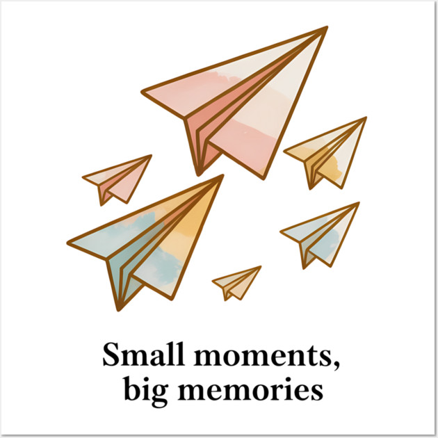 Small Moments Big Memories Family Gift Wall Art by Emmanuel's Store 4