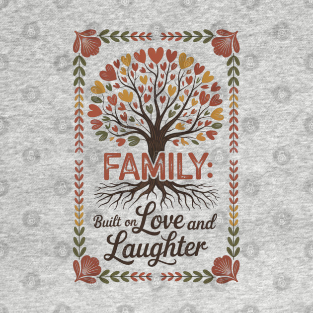 Built On Love & Laughter Family Gift by Emmanuel's Store 4